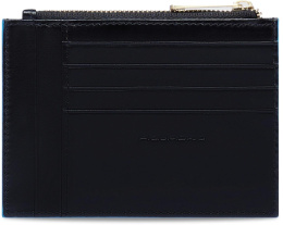 Чехол для кредитных карт Piquadro Blue Square PP6659B2R/N черный кожа натуральная