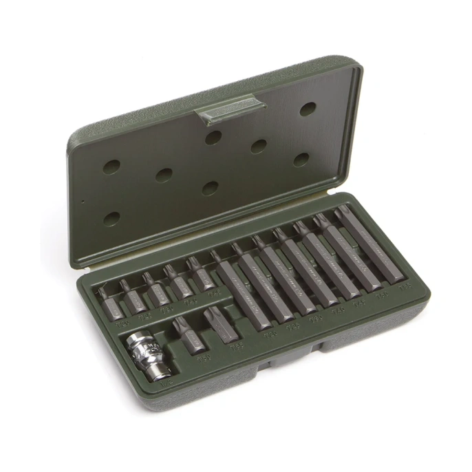 Набор вставок Дело Техники TORX 3/8" длина 30 мм и 75 мм, 15 предметов 626295