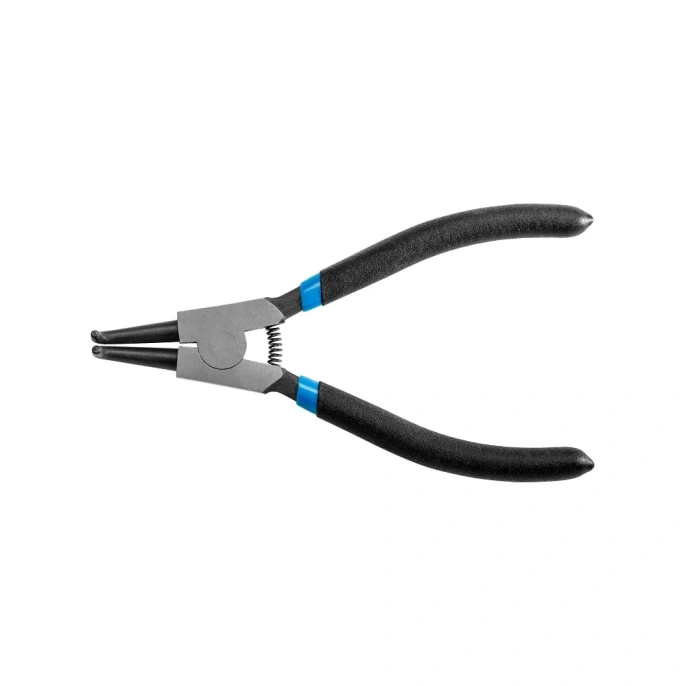 Съемник для наружных стопорных колец Hogert Technik, изогнутые трубки, длина 150 мм, CrV, HT1P148