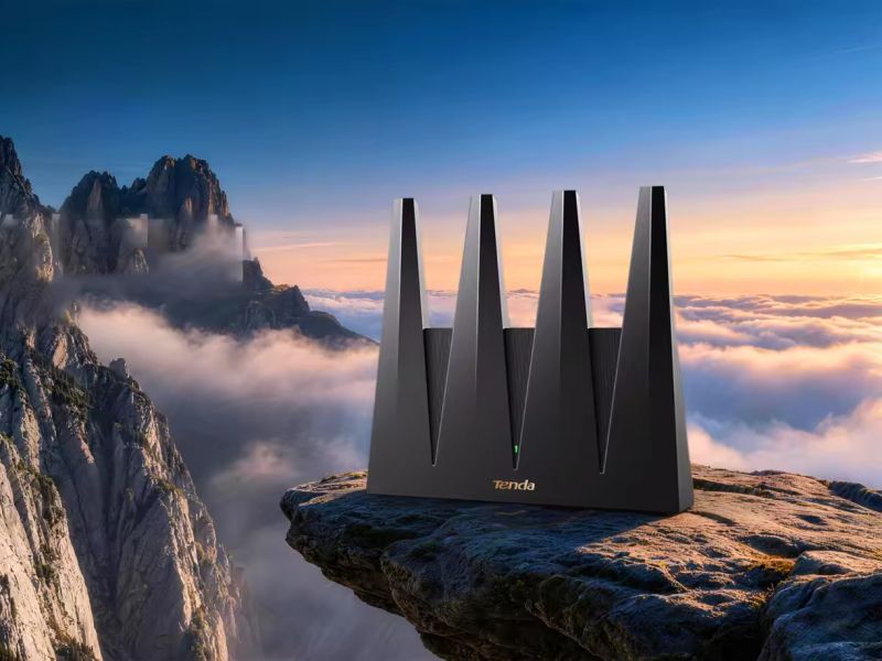 Tenda представила недорогой роутер AX3000 Vertical Little Taishan с оригинальным дизайном