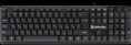 Клавиатура Defender Symbol HB-559, проводная, USB, мембранная, черный [45559]