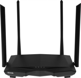 Маршрутизатор Tenda AC6 Двухдиапазонный WiFi роутер AC1200 до 300 Мбит/с на 2,4 ГГц + до 867 Мбит/с до 5 ГГц, LAN 3x100 Мбит/с, WAN 1x100 Мбит/с, 4*5dBi антенны