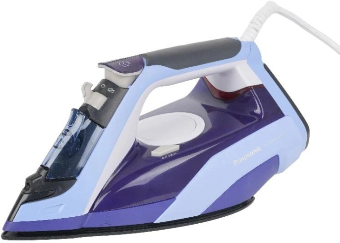 Утюг Panasonic NI-TW800CMTW,  с паровым ударом,  2400Вт,  с автоотключением,  фиолетовый