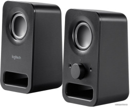 Акустика Logitech Z150 черный 980-000814 настольная полочная , 2.0, мощность RMS 6 Вт, 150-20000 Гц, пластик