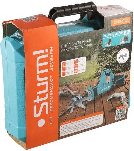 Сабельная пила STURM! CRS1201C,  аккумуляторная