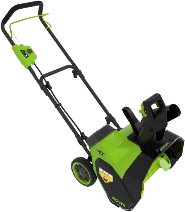 Снегоуборщик электр. Greenworks G40ST40