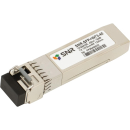 Трансивер SFP+ WDM, дальность до 40км 16dB , 1270нм SNR-SFP+W73-40
