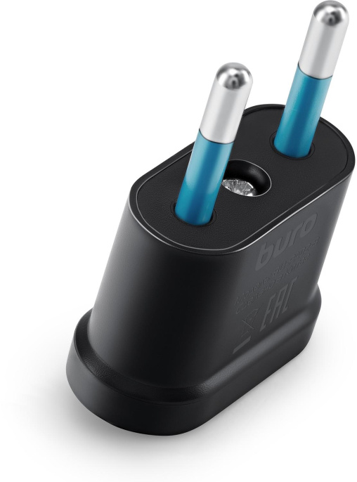 Адаптер-переходник Buro BU-PA02-B, черный