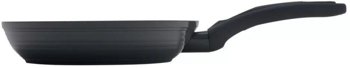 Сковорода Polaris Canto 28F круглая 28см покрытие: Pfluon ручка несъемная без крышки серый 019127