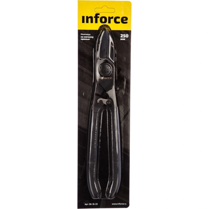 Ножницы по металлу прямые 250 мм Inforce 06-18-33