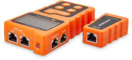 Тестер витой пары с дисплеем, с определением параметров POE LAN-TST-WRM-400-POE