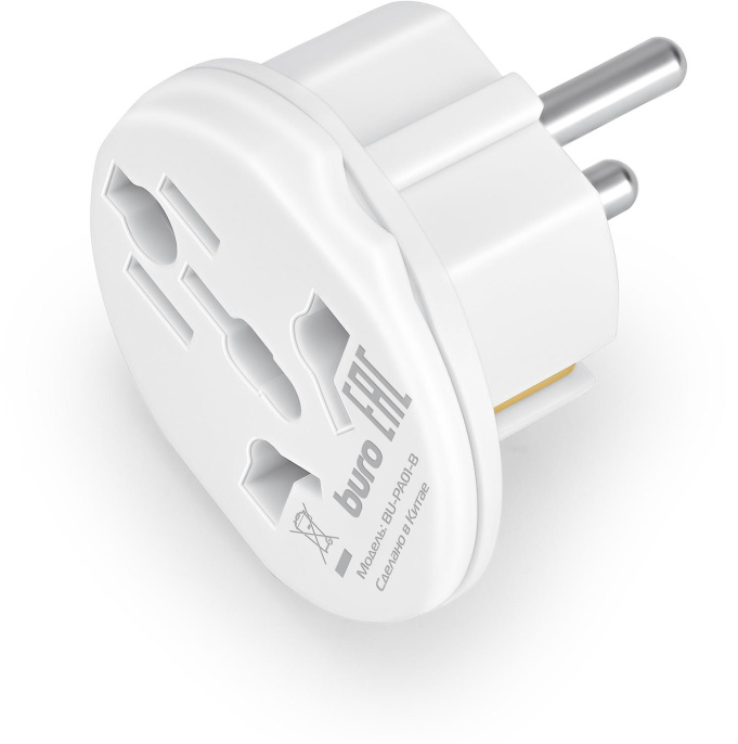 Адаптер-переходник Buro BU-PA01-W, белый