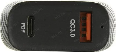Defender UCA-90 83836 Автомобильное зарядное уст-во USB (Вх.12-24V Вых.5V/9V/12V 36W USB+USB-C)