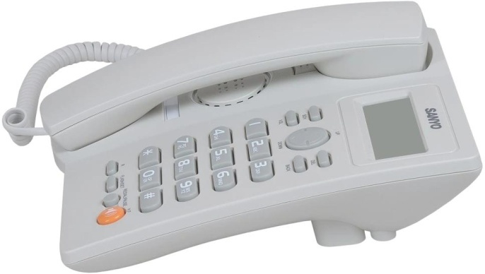 Проводной телефон Sanyo RA-S306W, белый