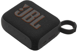 Колонка порт. JBL GO 4 черный/оранжевый 4.2W 1.0 BT 850mAh