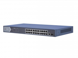 Коммутатор Hikvision DS-3E0526P-E 25x1Гбит/с неуправляемый