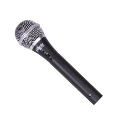 RITMIX RDM-155 Black {50 Гц - 10 кГц, 600 Ом, чувств. микр. -50 дБ, выход 6.3 мм, размер 50 x 50 x 180 мм, длина кабеля 5 м, пластик, черный}