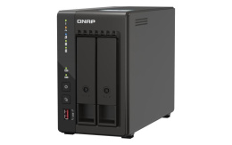 Сетевое хранилище NAS Qnap TS-253E-8G 2-bay настольный Celeron J6412
