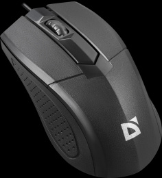 Мышь проводная Defender Optimum MB-270 PRO, оптическая, USB, 1200dpi, черный [52271]