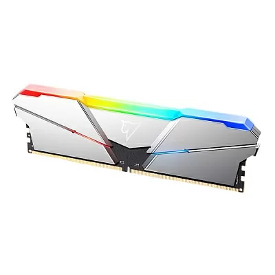 Оперативная память Netac Shadow RGB 32GB (2x16GB) DDR5-5600 (PC5-44800) C40 Silver 40-40-40-77 1.2V XMP Dual DIMM Kit