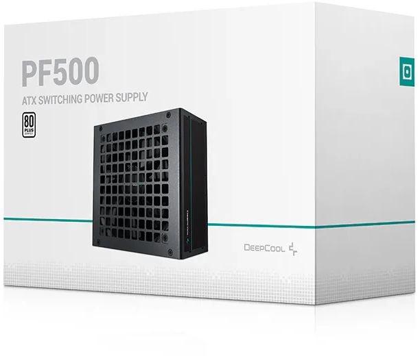 Блок питания Deepcool ATX 500W PF500 80+ white 20+4pin APFC 120mm fan 6xSATA RTL (R-PF500D-HA0B-WDEU)