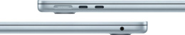 Ноутбук Apple MacBook Air A3240 M4 10 core 16Gb SSD256Gb/8 core GPU 13.6" Liquid Retina 2560x1664 macOS lt.blue WiFi BT Cam Z1H70002S MC6T4 (Z1H70002S(MC6T4))