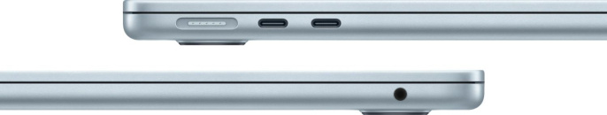 Ноутбук Apple MacBook Air A3240 M4 10 core 16Gb SSD256Gb/8 core GPU 13.6" Liquid Retina 2560x1664 macOS lt.blue WiFi BT Cam Z1H70002S MC6T4 (Z1H70002S(MC6T4))