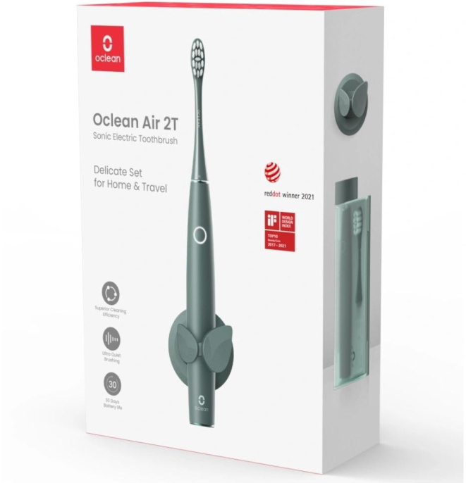 Зубная щетка электрическая Oclean Air 2 T зеленый