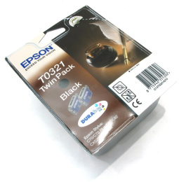 Картридж Epson Stylus C70 / C80 / C82 (О) C13T03214210, black двойной (2 шт T032140)