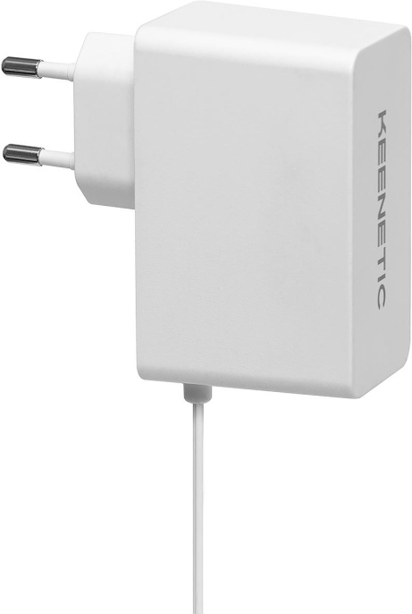 Адаптер питания KEENETIC/ Keenetic PA25 KPS-1225 Адаптер питания от сети 100–240 В, постоянное выходное напряжение 12 V с током до 2,5 A, для Keenetic c напряжением питания 9 или 12 В и током до 2.5 А