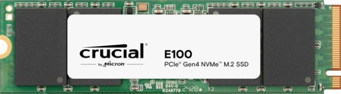 Накопитель SSD M.2 2280 M PCI Express 4.0 x4 Crucial 1Tb E100 CT1000E100SSD8 5000/4500 MBps TLC