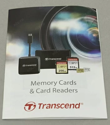 Картридер Transcend TS-RDF9K2 USB3.1 CF/SDXC/microSDXC Card Reader/Writer