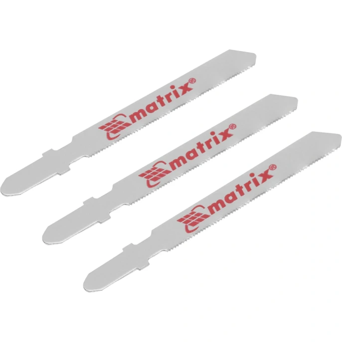 Полотна для электролобзика по металлу 50 мм; 0.8 мм; 3 шт.  MATRIX 78143