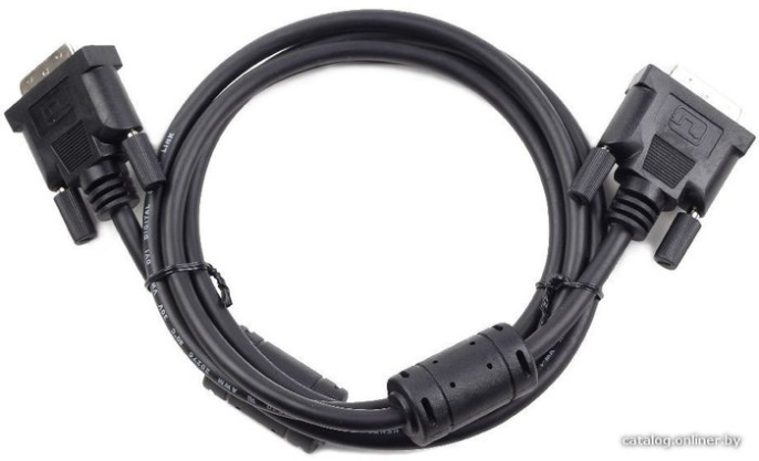 Кабель Cablexpert CC-DVI2-BK-6 DVI-DVI Dual 1.8м