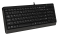 Клавиатура + мышь A4Tech Fstyler F1512 клав:черный мышь:черный USB F1512 BLACK
