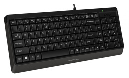 Клавиатура + мышь A4Tech Fstyler F1512 клав:черный мышь:черный USB F1512 BLACK