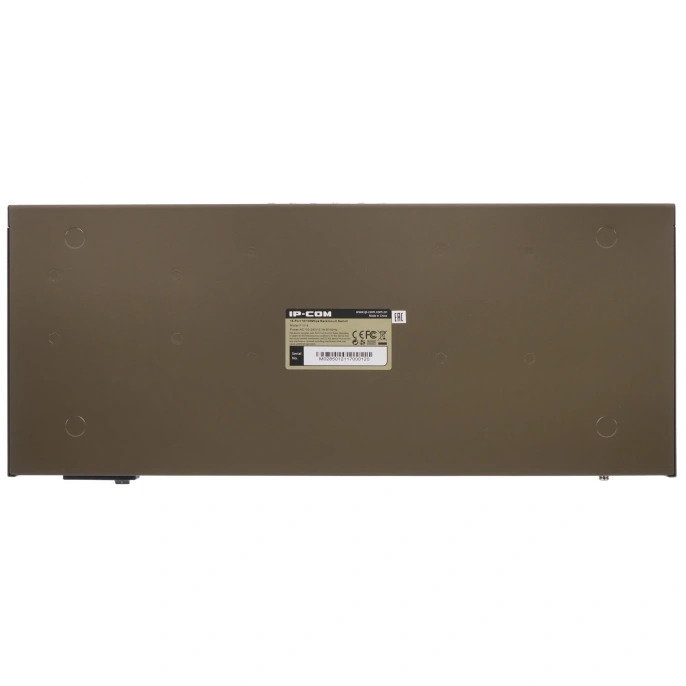 Коммутатор неуправляемый IP-COM F1016, 16 портов, 16x100 Мбит/с, настольный/ установка в стойку, металлический корпус