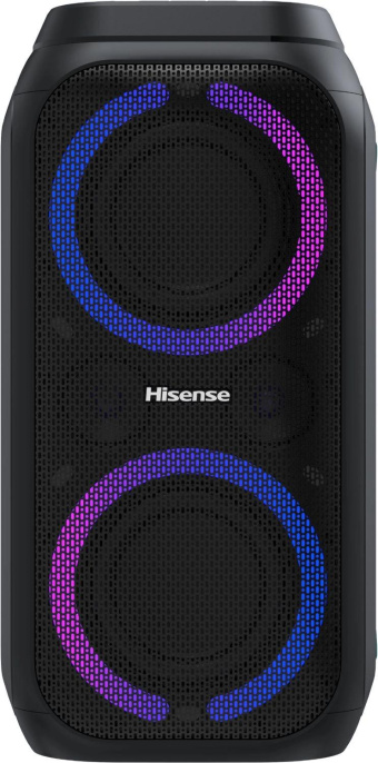 Музыкальный центр Hisense Party Rocket 160, 160Вт, с караоке, Bluetooth, USB, черный