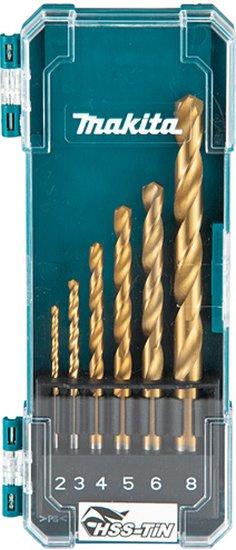 Набор сверл Makita D-72833 по металлу 6пред. для дрелей