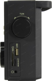 Радиоприемник настольный Harper HDRS-099 черный USB SD/microSD