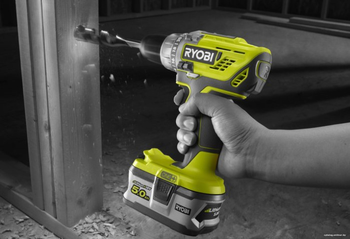 Дрель-шуруповерт Ryobi ONE+ R18DD3-0 без аккумулятора в комплекте 5133002889
