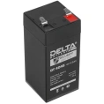 Аккумуляторная батарея 4V/4.5Ah Delta DT 4045 (47мм) 47/47/101(105), 0.5кг, 5лет, F1  4614010040023
