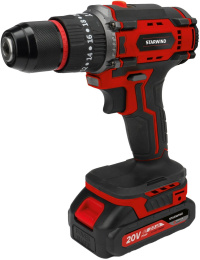 Ударная дрель-шуруповерт StarWind CD20-2.0/2.0hS1, 2.0Ач,  с двумя аккумуляторами