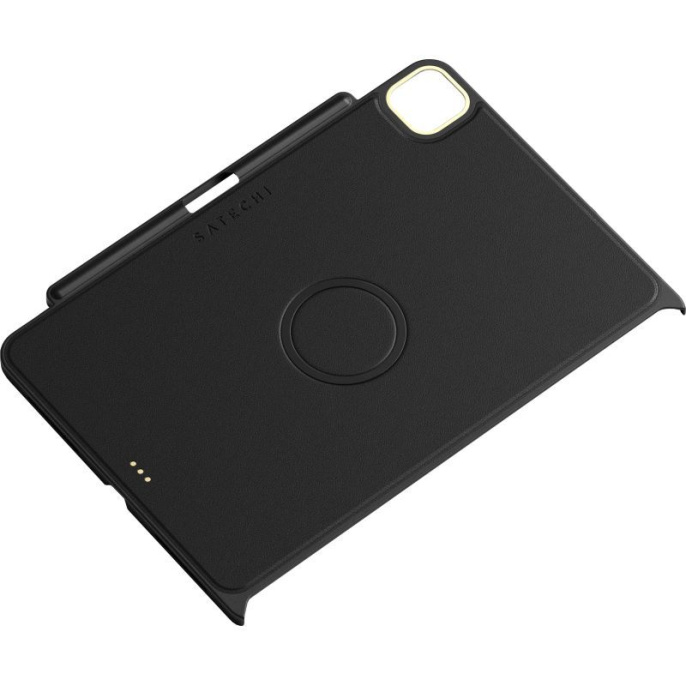 Чехол из веганской кожи магнитный Satechi Vegan Leather Magnetic Case Fro iPad PRO 11". Цвет: черный ST-V11PPK
