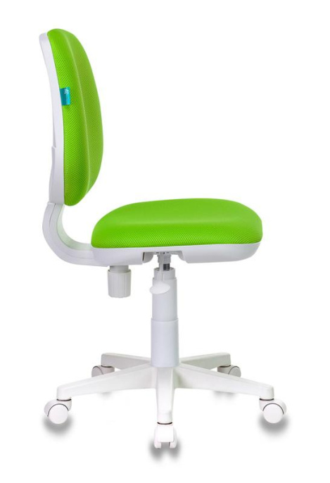 Кресло детское Бюрократ CH-W213, ткань, до 100кг, пружинно-винтовой, салатовый