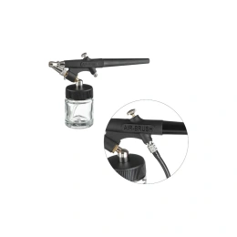 Мини-аэрограф с набором аксессуаров INTERTOOL PT-1503