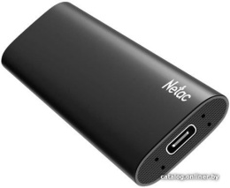 Накопитель SSD Netac USB-C 250GB NT01ZSLIM-250G-32BK Z Slim черный
