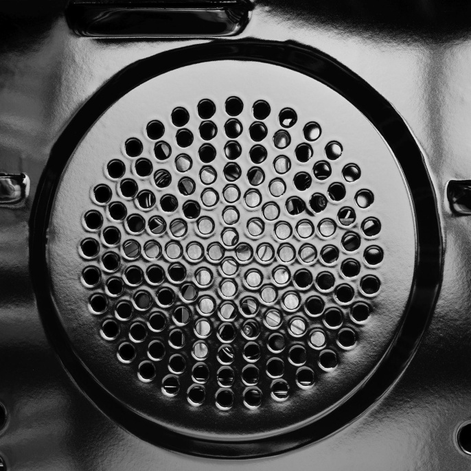 Духовой шкаф электрический DOMFY DM6642EO BG,  68л,  стекло черное