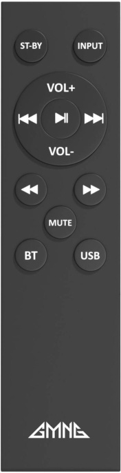 Колонки Bluetooth GMNG GG-SP610ACW, 2.0, черный [1913136]
