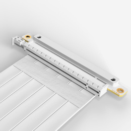 Кабель для корпуса Cable PCCooler PCI-Express4.0 PCIE 3.0/PCIE 4.0 X16 Graphics Card Extension Cable 185mm PCI-E3.0 WH White